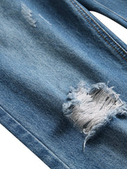 Men's Distressed Denim Jeans