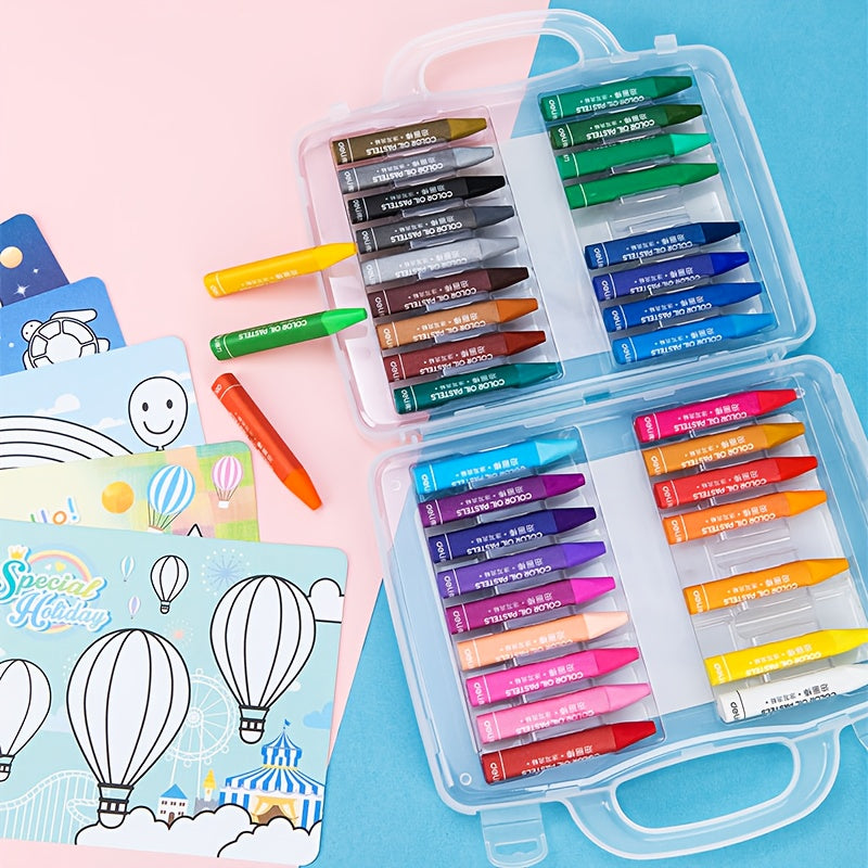 Water Soluble Painting Stick 36 Colors in Clear Case