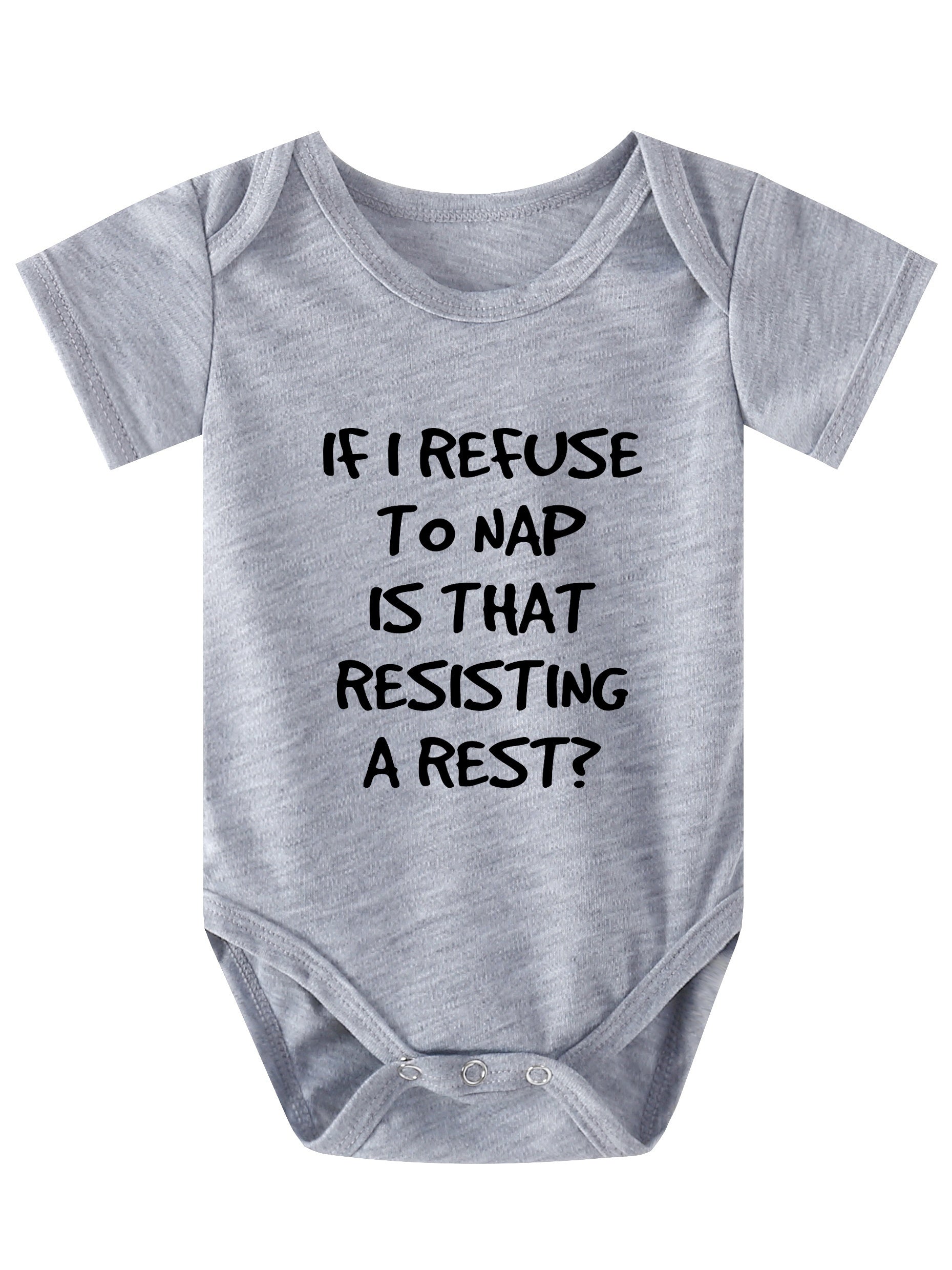 Baby Boys Casual Short Sleeve Onesie for Summer Pregnancy Gift
