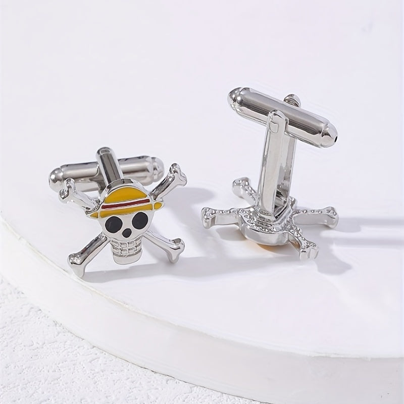 Skull Cufflinks Shirt Cufflinks Men's Jewelry