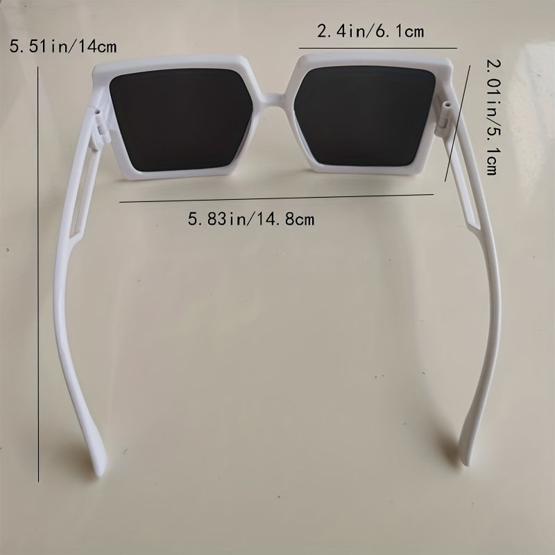 Vintage Oversized Sunglasses Men Women