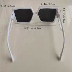 Vintage Oversized Sunglasses Men Women