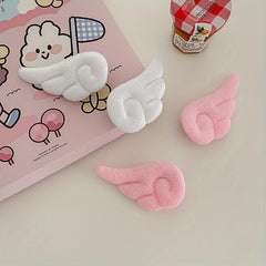 Sweet Angel Wing Plush Hair Clip Hairpin Accessories