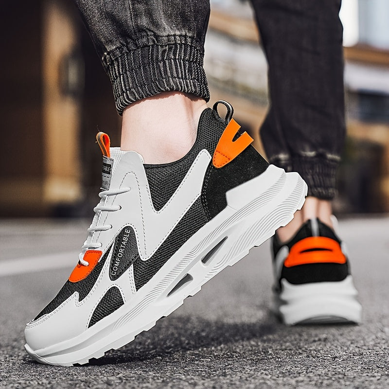Men's Breathable Mesh Casual Shoes Lightweight Non slip Sneakers