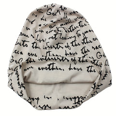 Hip Hop Letter Graffiti Pullover Hat