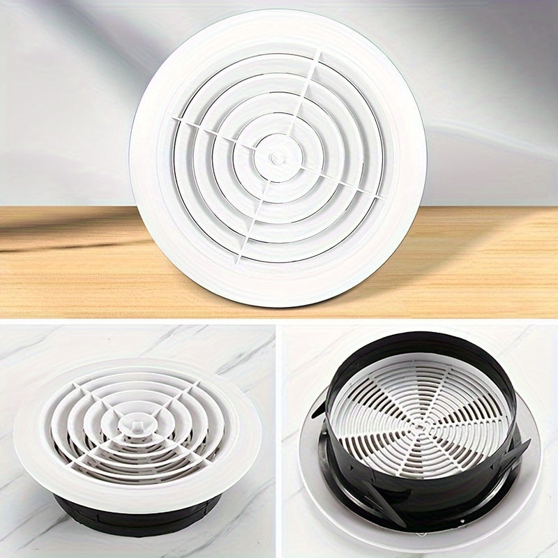 1pc Fresh Air Vent Plastic Ventilation Central Air Conditioning Exhaust Vent