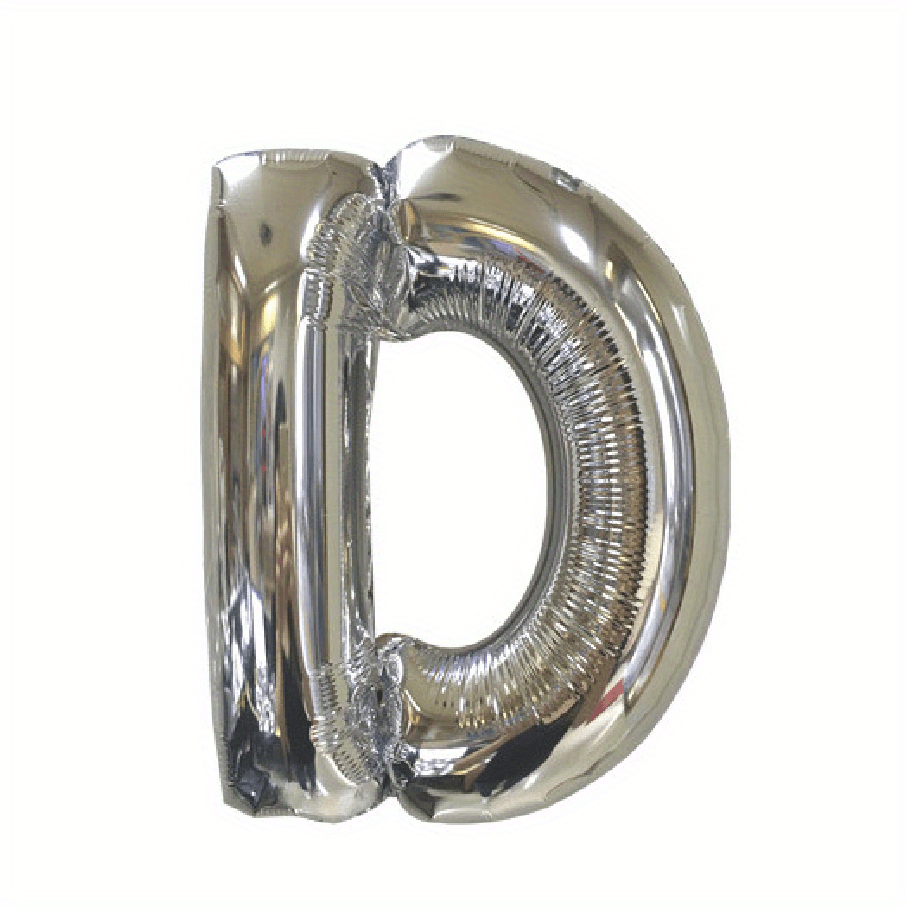 40 64 Cm Silvery 26 Letters Wedding Party Set