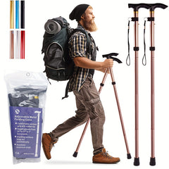Adjustable Folding Trekking Pole for Outdoor Activities