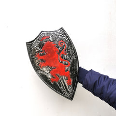 Roman Shield Battle Medieval Retro Weapon Lion Head Cosplay Prop