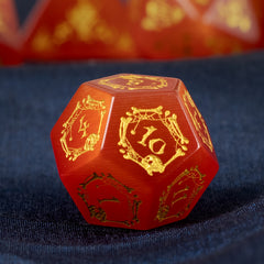 Simulated Opal Gem Dice for TRPG Cthulhu Games