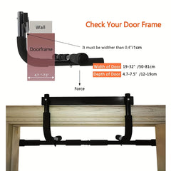 Wall Mounted Pull Up Bar for Home Strength Training