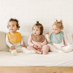 Baby Absorbent Bib U-shaped Cotton Feeding Bib