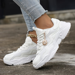 Sun Decor Chunky Sneakers Breathable Running Shoes Dad Shoes