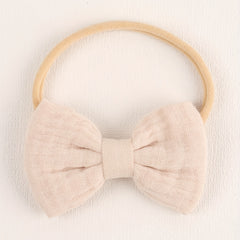 3pcs Baby Girls Nylon Headbands Bows Hair Accessories