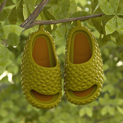 Men's Lightweight Fruit Slippers Open Toe Home Shoes for Shower