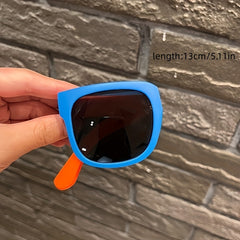 Kids Foldable Sunglasses UV Protection Boys Girls