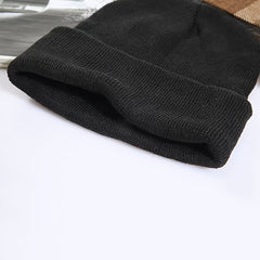 Men's Knit Beanie Hat Classic Plain Cap
