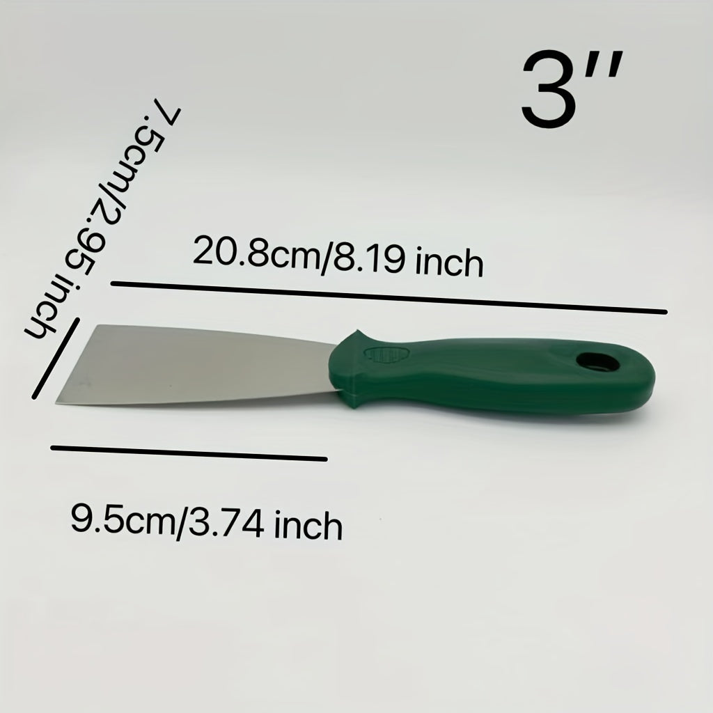 Stainless Steel Putty With Green Handle 5 08 12 7 Cm