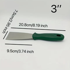 Stainless Steel Putty With Green Handle 5 08 12 7 Cm