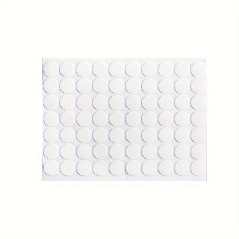 300pcs Double Sided Dot Stickers 2 Removable Round Rectangle Clear Sticky Tack