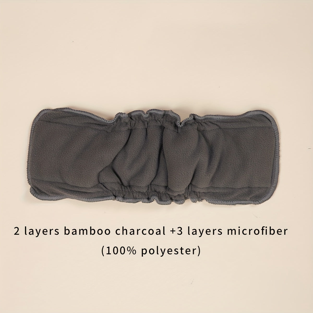 5PCS Reusable Cloth Diaper Inserts for Babies 0-3 Years