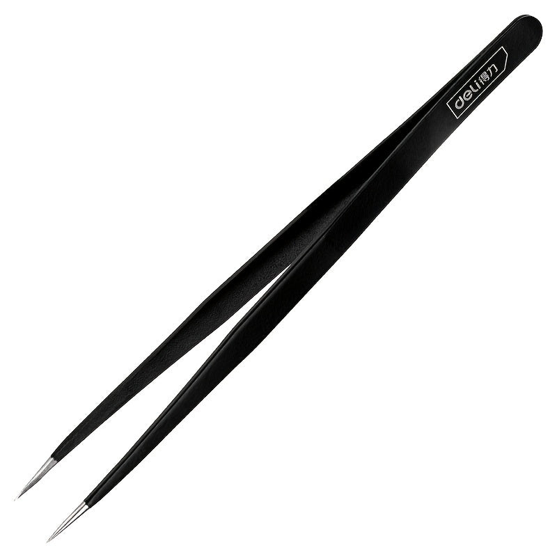Precision Stainless Steel Eyebrow Tweezers for Jewelry Hobby