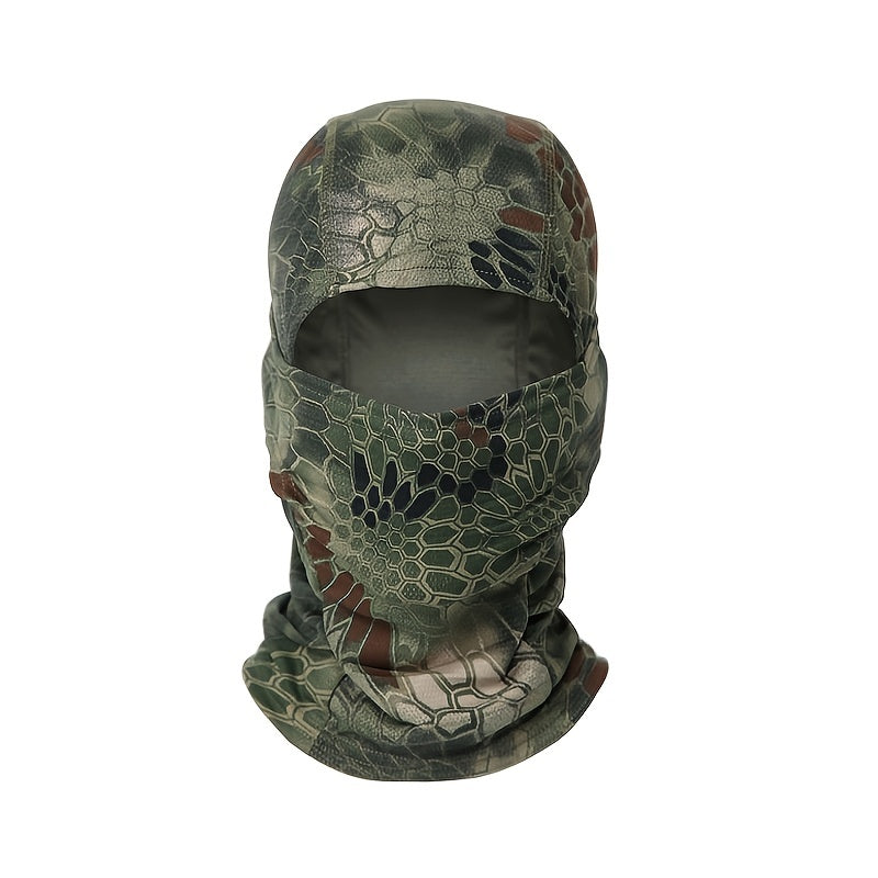 Camouflage Headgear Sunscreen Quick Drying Mask