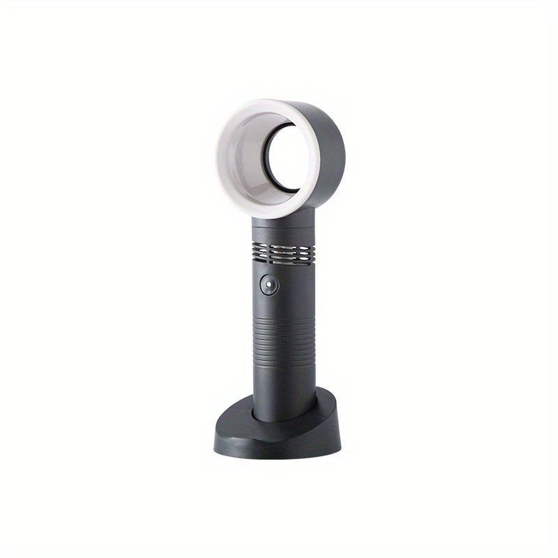 Mini Portable Fan USB Rechargeable Night Light Cooling Handheld Fan