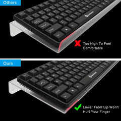 Acrylic Keyboard Holder Stand for Ergonomic Typing