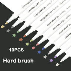 20 Metallic Marker Pens for DIY Craft Projects