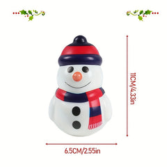 4pcs Christmas Kneading Toys Old Man Elk Stress Relief Toy Christmas Decoration