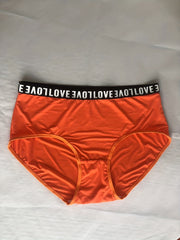 Women's Plus Size Panties Set Soft High Waisted Stretchy 3pcs Set