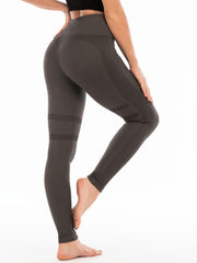 High Waist Stripes Yoga Pants Women's Leggings