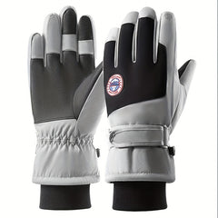 Winter Windproof Skiing Gloves Waterproof Touch Screen