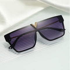 Vintage Metal Temple Sunglasses Women's Eyewear