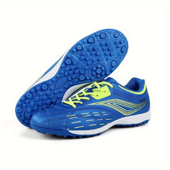 Boy's Low Top Turf Football Boots Anti-skid Lace Up TF Soccer Cleats