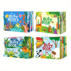 Interactive Alphabet Sticker Book for Ages 3-6