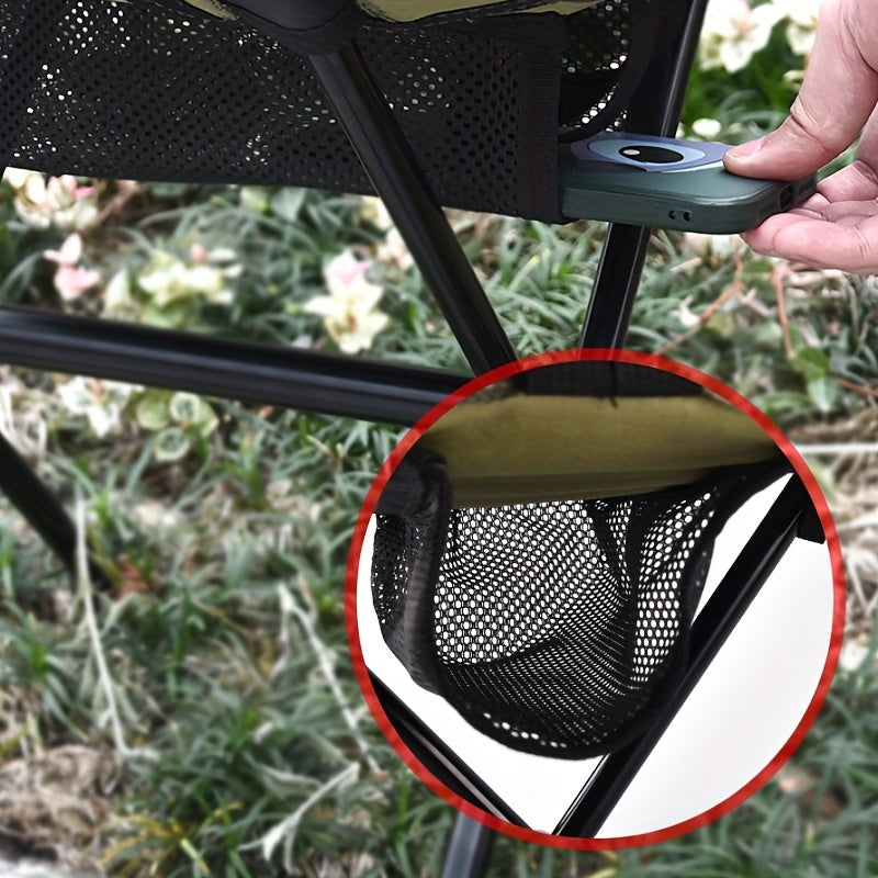 Portable Folding Chair for Camping and Fishing with Bag