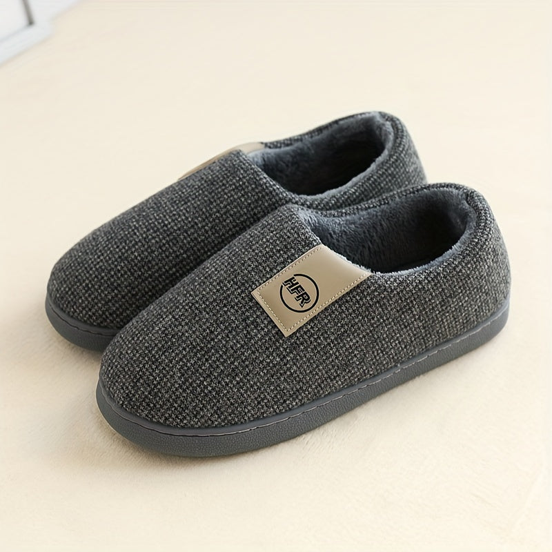 Unisex Winter House Slippers Warm Indoor Bedroom Shoes