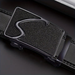 Men's Automatic Buckle Business Belt