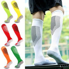 Men's Thigh Soccer Socks, Non-slip Design