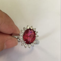 Classic Micro Zircon Wedding Ring Set