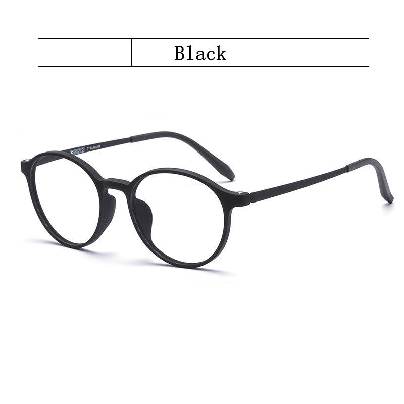 Titanium Alloy Round Optical Glasses Frame Men Women