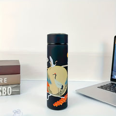 500ml Stainless Steel Insulation Water Cup Leakproof Bottle