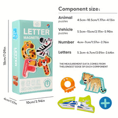 Magnetic Sticker Cognitive Toy Early Education Puzzle