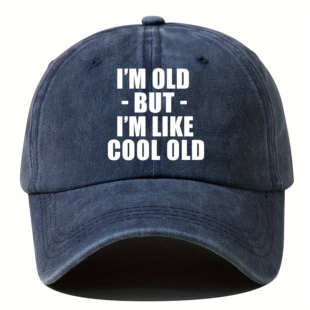 Vintage Distressed Baseball Cap Men's Sun Hat
