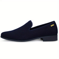 Men's Breathable Slip On Loafers Formal Shoes
