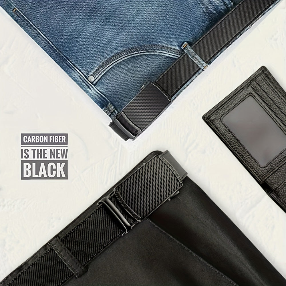 Automatic Buckle Leather Ratchet Belt Casual Retro Jeans Leather Belt
