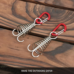5pcs Stainless Steel Ground Nails for Plank Decks & Camping Tents