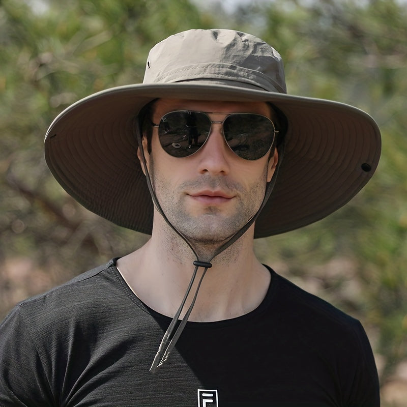 Unisex Large Brim Bucket Hat for Outdoor Activities